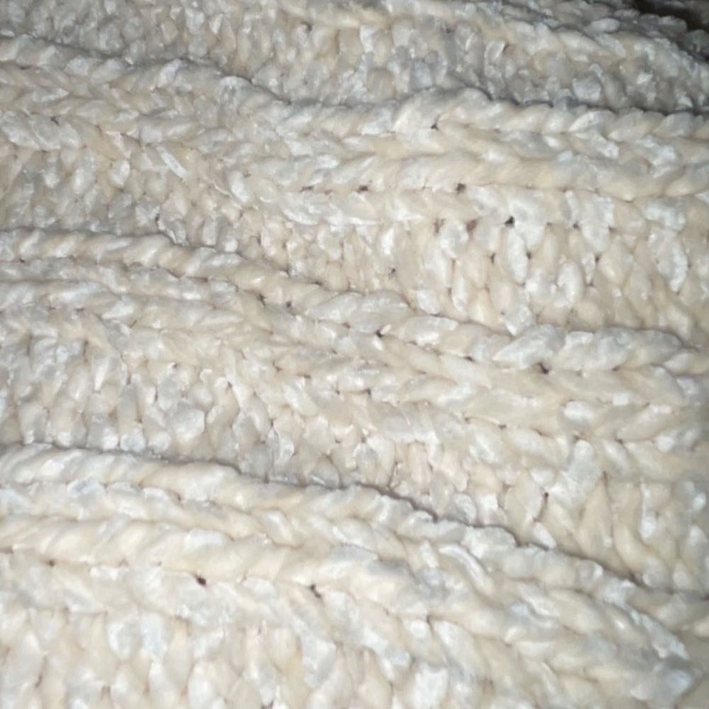 Peace & Pearls Chenille Infinity Scarf - Picture 5 of 8